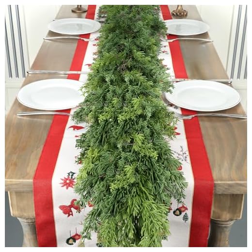 6 Ft Realistic Christmas Garland
