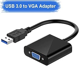 USB to VGA Adapter, USB 3.0/2.0 to HDMI Adapter Multi-Display Video Converter- PC Laptop Windows 7/8/1/10, Desktop, Laptop, PC, Monitor, Projector, HDTV, Chromebook - coolthings.us