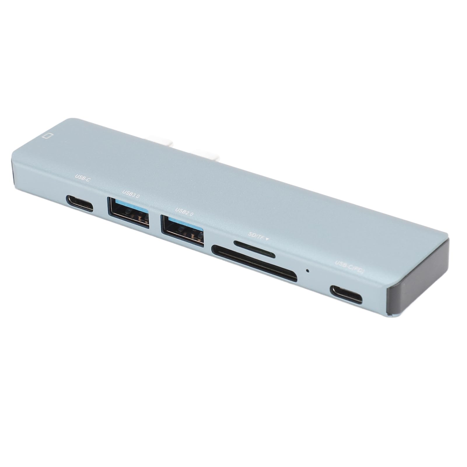 Tangxi USB C Hub, 4K 30Hz HD Output 10Gbps PD 87W Charging Memory Card Slot Aluminium Alloy USB C Docking Station for PC, 5Gbps Data Transmission