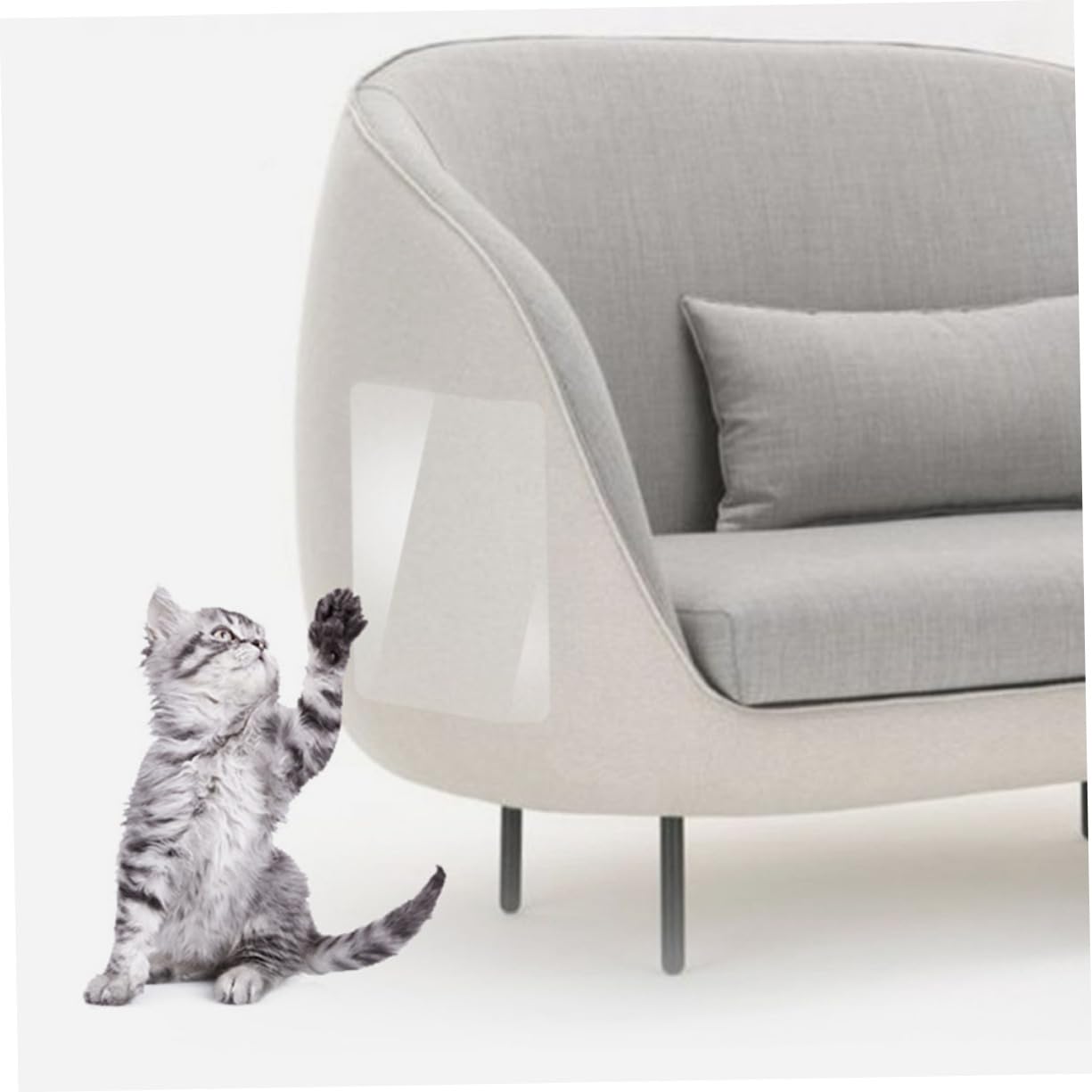 FRCOLOR 18blätter Kratzschutzfolie Für Möbel Selbstklebende Katzenmöbelschoner Transparentes Sofa Kratzschutzpad Effektiver Schutz Gegen Kratzen Für Couch Stühle Und Mehr