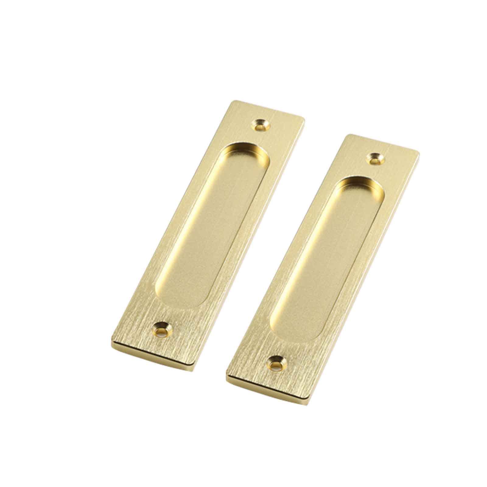 Vakorise D Recesse Sliding Oor Handles, Recesse Pulls Sliding Oor Handle Multicolor 148Mm 2 Pack