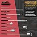 Telescoping Magnetic Pickup Tool Set, Inspection Mirror Telescoping, LED Flashlight, Cool Gadgets for Men, Gifts for Dad, Husband, Kids, Boyfriend, Magnet Stick