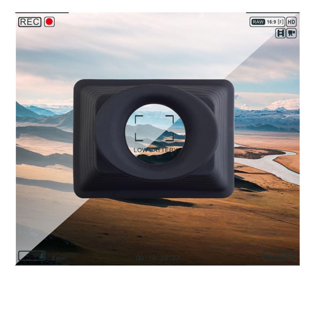 Visor Óptico 3X, Visor Magnético para Cámara Compatible con Cámaras DSLR Sin Espejo con Pantalla LCD de 3 A 3,2".