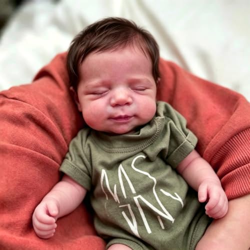 Muñeco Reborn Bebé Niño 18 Pulgadas Realista de Vinilo miniatura 5
