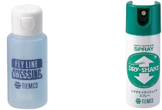 ティムコ Tiemco ティムコ フライラインドレッシング シマザキ ドライシェイクスプレー セット買い ティムコ Tiemco スポーツ アウトドア