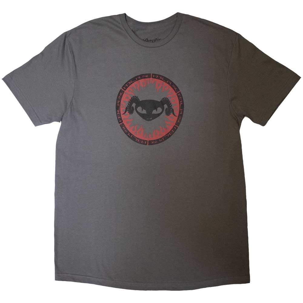 Rock Off officially licensed products Puscifer Flame Band Logo T Shirt M Charcoal