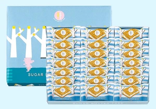 Amazon.co.jp: シュガーバターの木 シュガーバターサンド 21個入