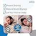 Gray Chin Strap for Sleeping | CPAP Chin Strap, Anti Snoring Devices for Men and Women | Double Airflow Jaw Strap, Stop Snoring Solution Chin Strap - Chin Strap for CPAP Users