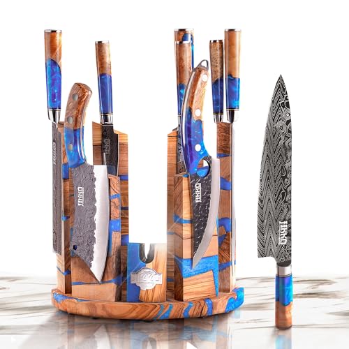 Jikko 9-Piece Magnetic Block Knife Set