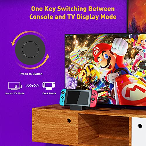 Wegwang WG065C-2000175 Tv Docking Station For Nintendo Switch, Switch Oled, Portable Tv Switch Dock Station Replacement thumb #4