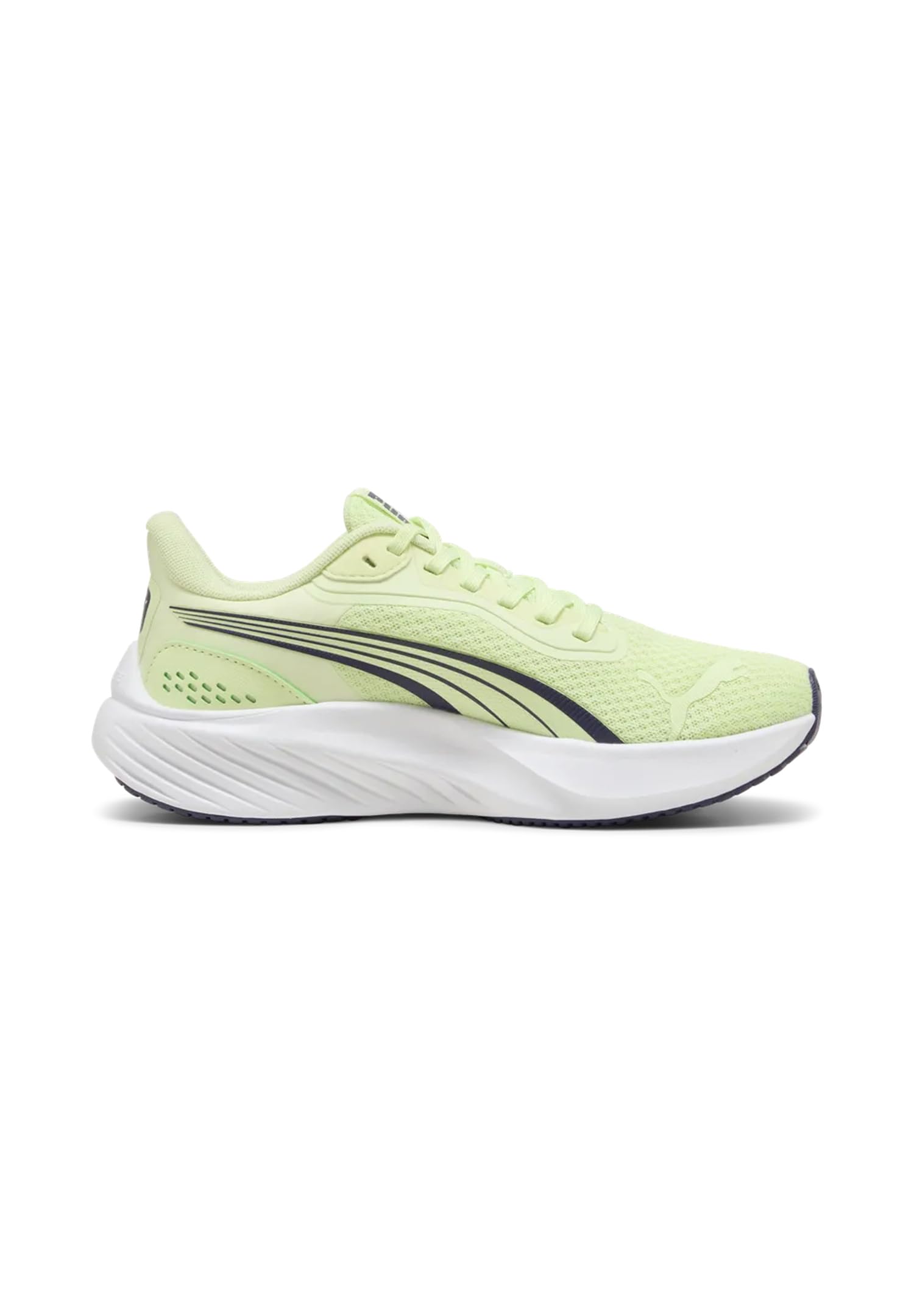 PUMA Pounce Lite Jr Kinder Indoor Sneaker 401512 02 gelb schwarz
