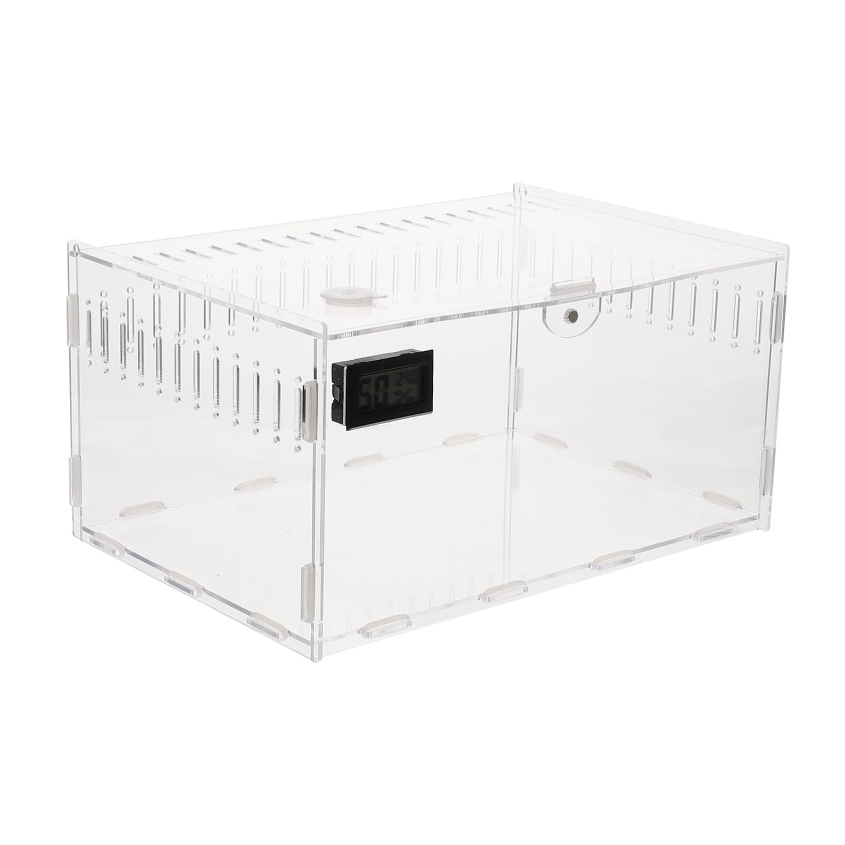 Terrarium pour reptiles en acrylique pour contrôler la température de l'habitat