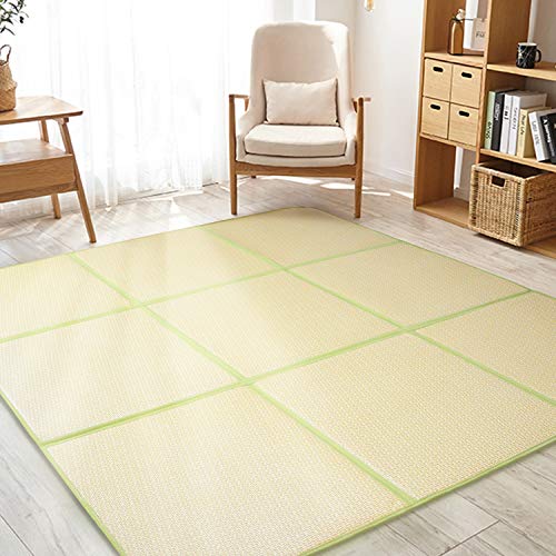 MYOYAY 71'' x 71'' Tatami Mat Rattan Japanese Floor Mats 0.47'' Thickness Large Memory Foam Breathable Sleeping Mat Non-Slip Crawling Mats Living Room Bedroom Area Rug with Storage Bag MYOYAY 71'' x 71'' Tatami Mat Rattan Japanese Floor Mats 0.47'' Thickness Large Memory Foam Breathable Sleeping Mat Non-Slip Crawling Mats Living Room Bedroom Area Rug with Storage Bag