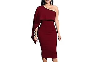 Chic Burgundy Dress for a Casual Wedding