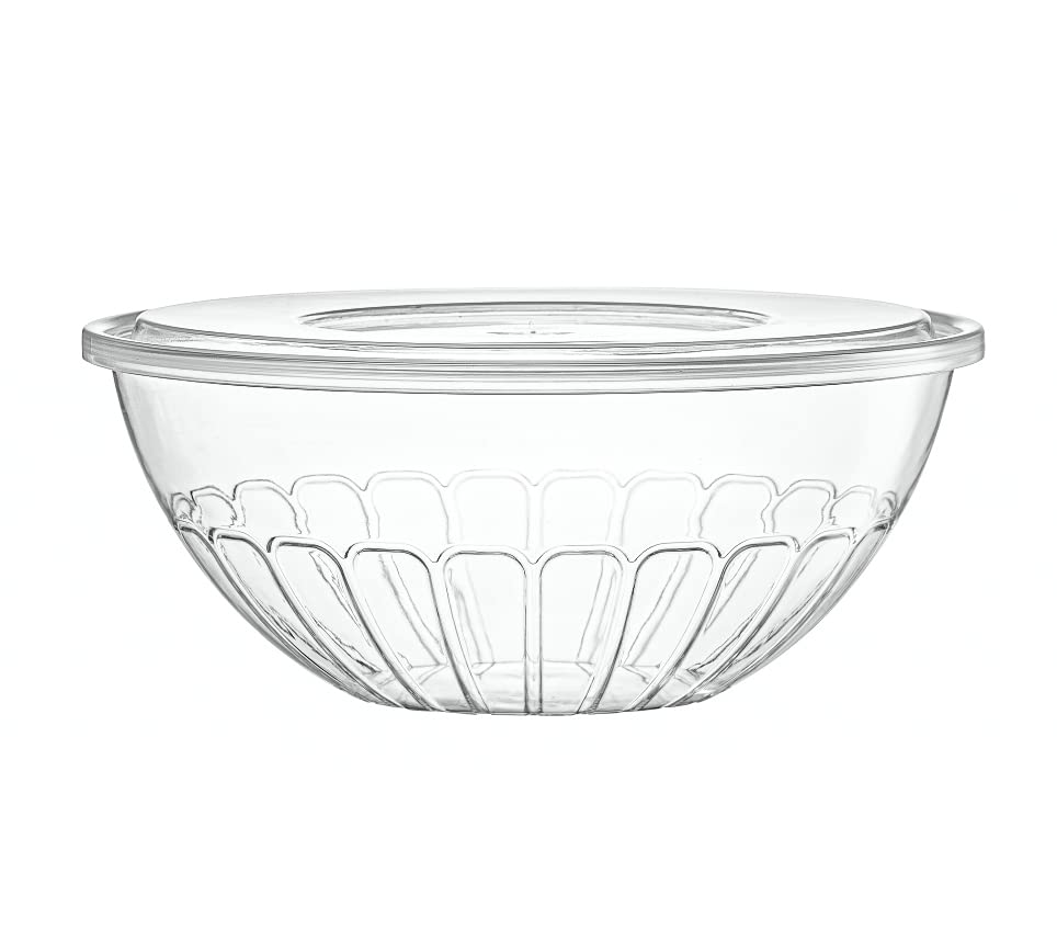 Decorline - Set De 3 Bols Saladier Rond à Fruits Avec Couvercles