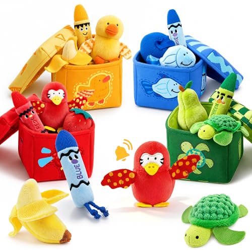 JoyCat Montessori Baby Toys 6-12 Months 12PCS Sensory Sorting Boxes