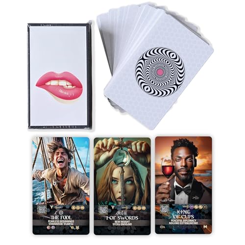 The Talking Tarot – Beginner Deck with Keyword Meanings and