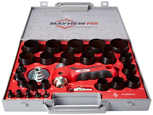 70% Off Everything Mayhew Pro 66080 1/8-Inch to 2-Inch Imperial SAE Hollow Punch Set