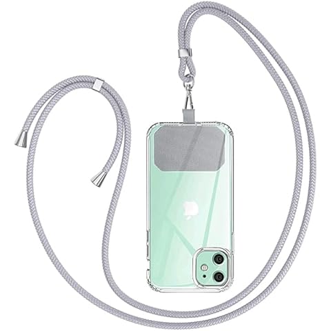 GUMO-LONG Handykette Universal zum Umhängen - Kompatibel mit jedem Handy und Smartphone, Kette zum Umhängen, Hülle mit Kordel, Handyband mit jeder Hülle kombinierbar Cover