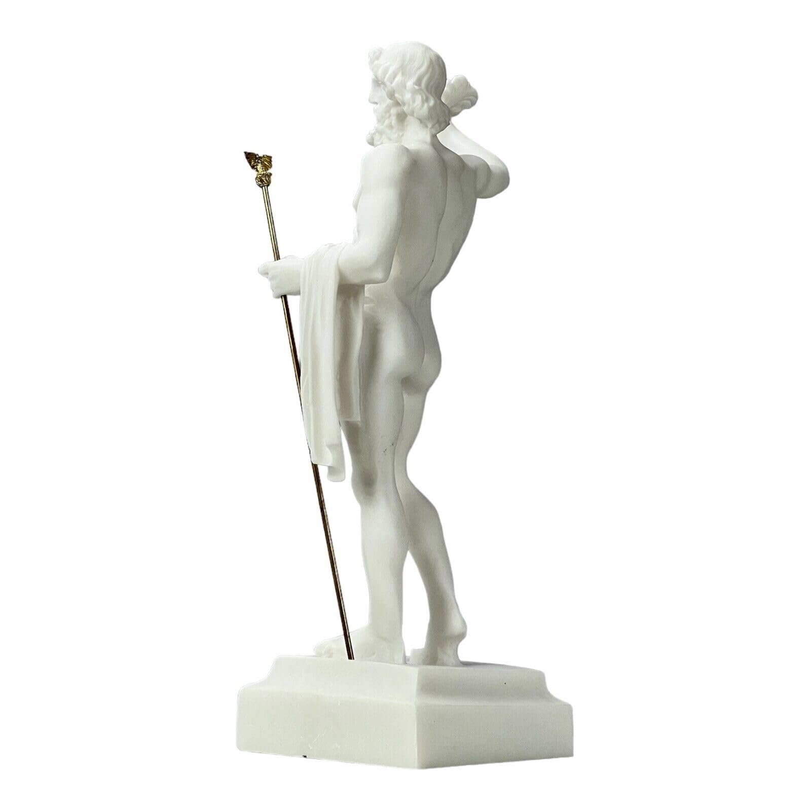 Zeus Giove Re degli Dei & Cielo con Thunderbolt Statua Greco-Romana Scultura