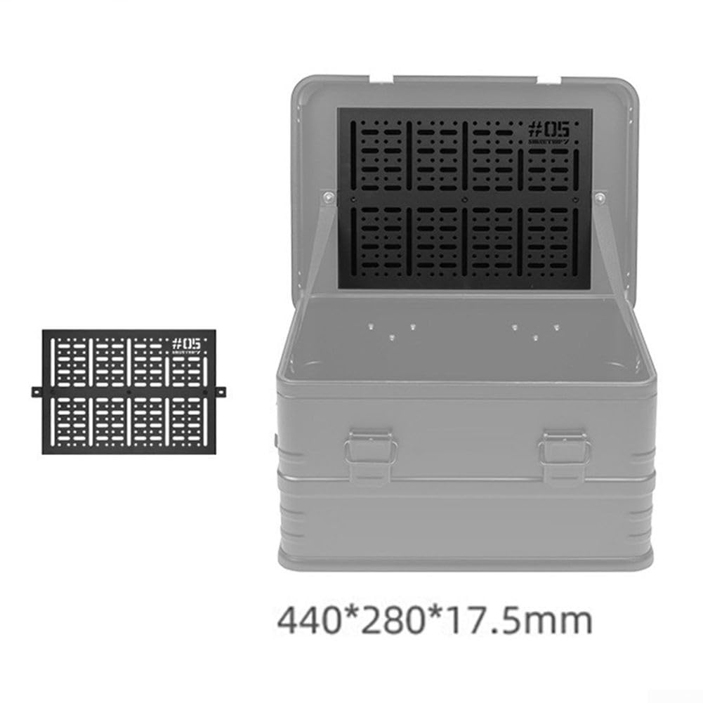 Płyta stołowa ze stopu aluminium do przechowywania na kempingu Igt Praktyczne akcesoria zewnętrzne (Pegboard-L)