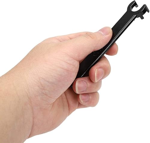 Miniatura 9 de ER - Llave tipo M, llave de tuerca de sujeción tipo M de acero de alto carbono, llave de boquilla CNC para extensión de árbol, varilla de extensión