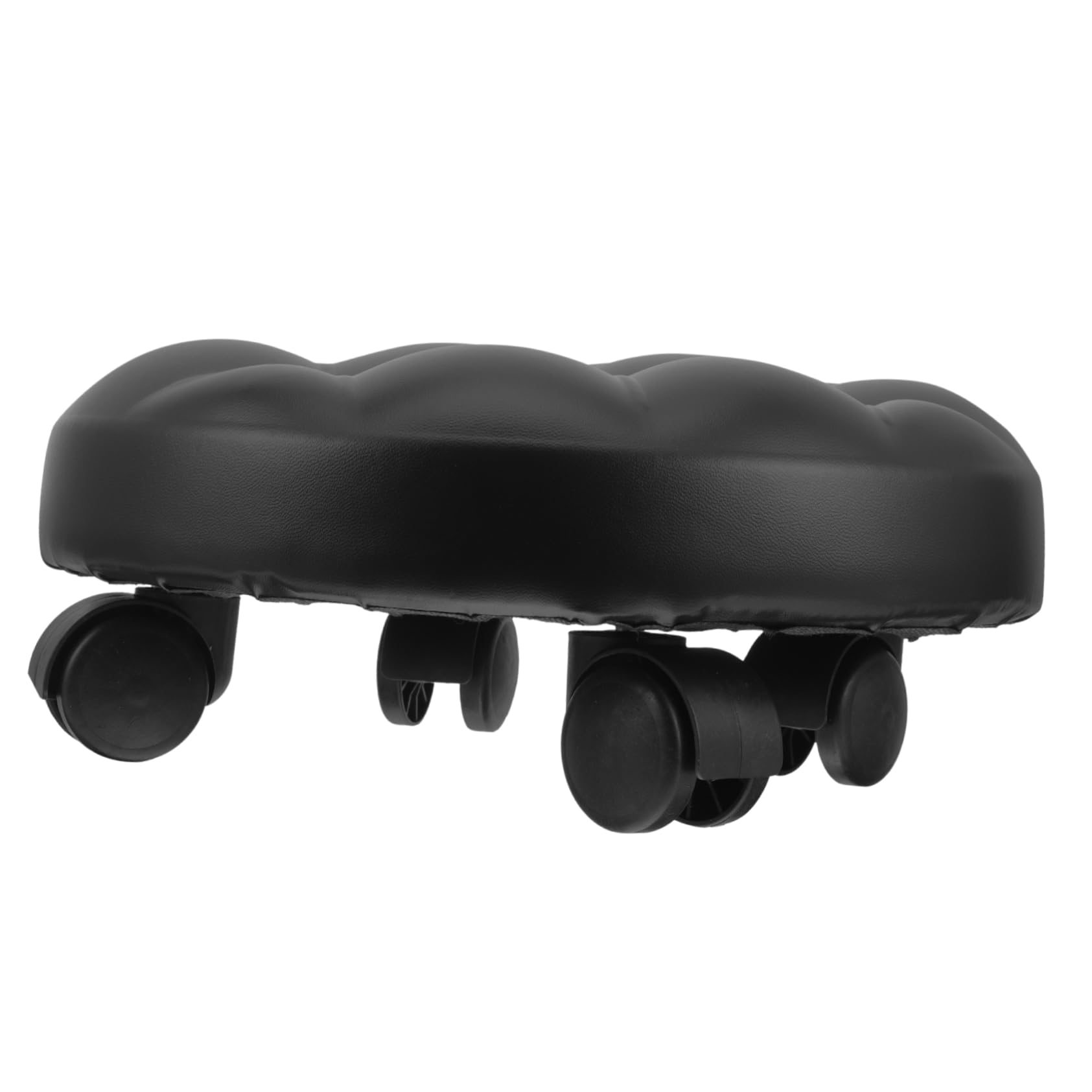 ROMISBABA Step Stool for Bed Swivel Wheels Nursing Stool for Adults Ergonomic Foot Rest for Desk Foot Rest