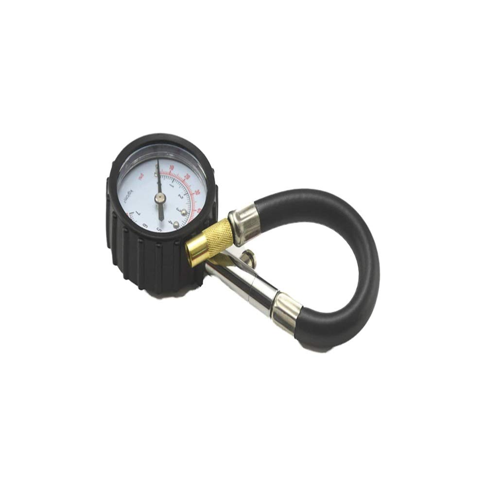 AGAATI Medidor de presión de neumáticos analógico de 0-100 PSI