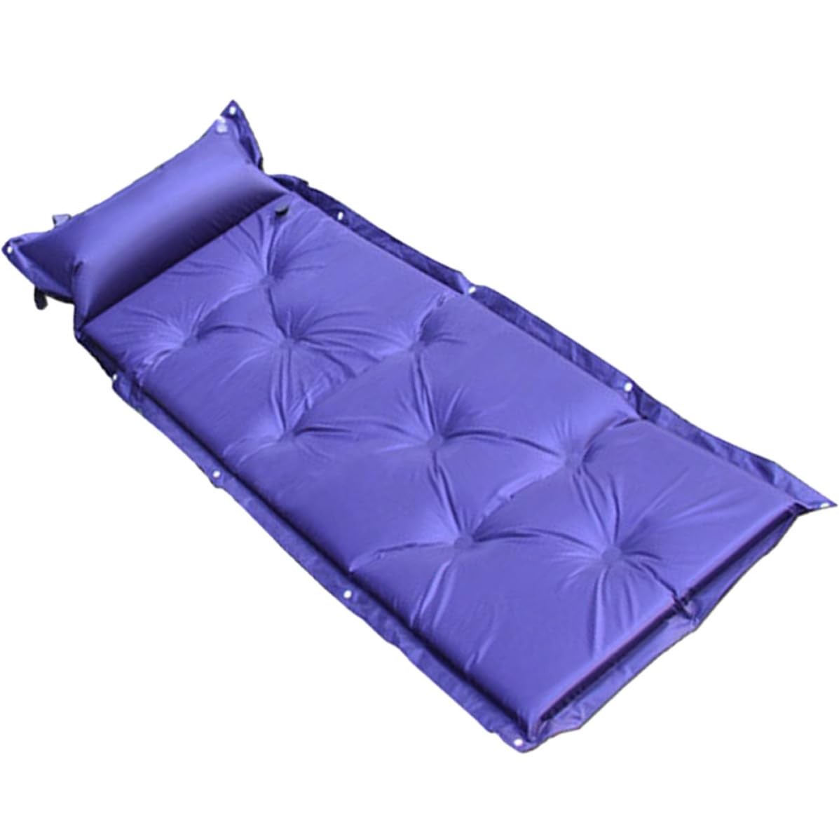 Colchoneta Inflable Automática para Dormir, Camping, Playa, Azul Portátil