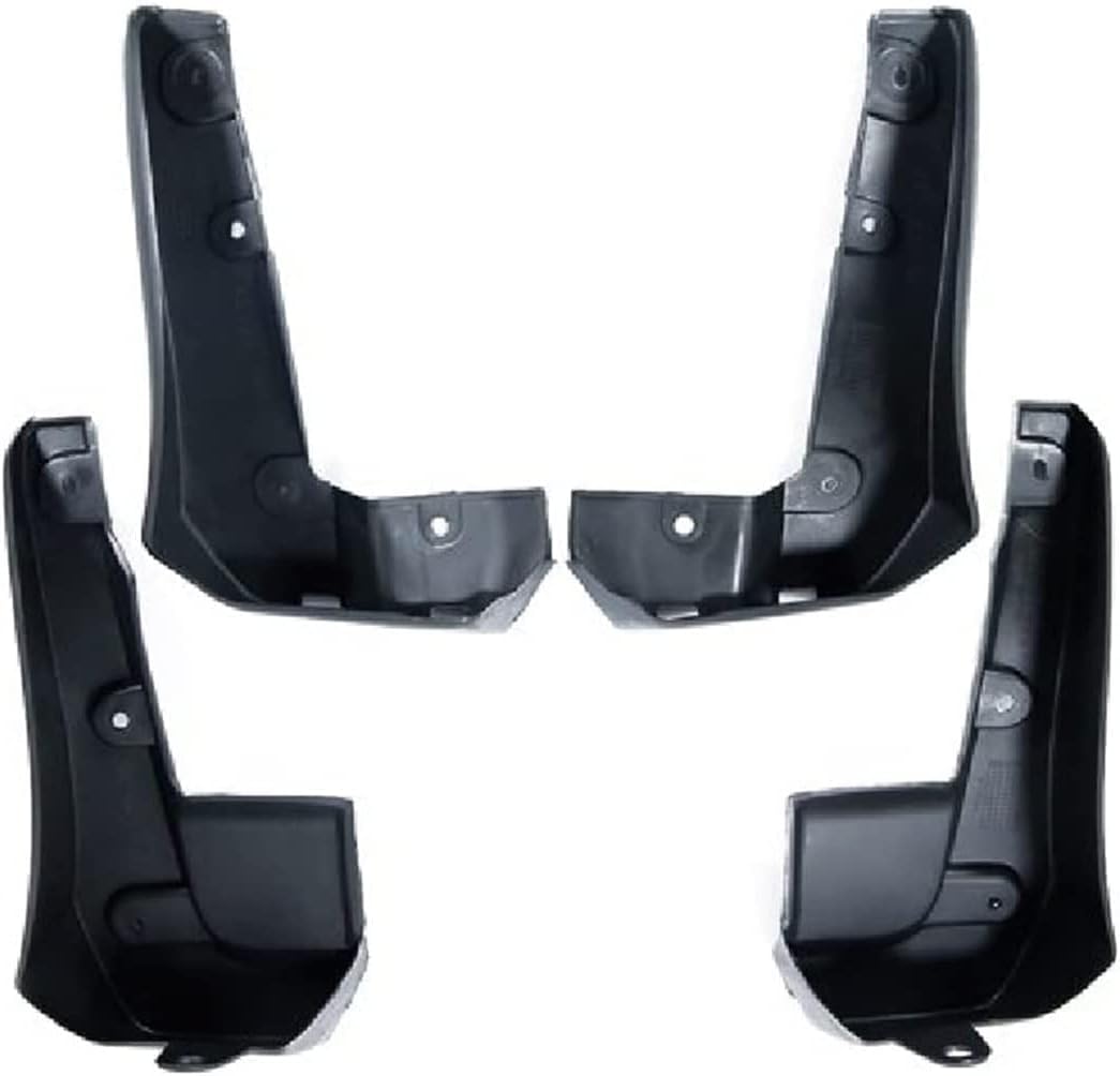 Rscbb Normal 4 Pcs Car Mud Flaps Splash Guards For Honda Civic Fc Berline 4 Portes 2016-2019, Easy Installation Mudguards Front Rear Mud Flaps Splashproof Waterproof Car Accessories