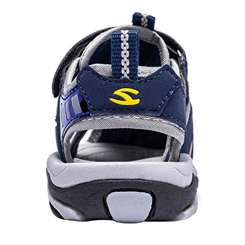 Image of Boys' and Girls' Summer Outdoor Beach Sports Closed-Toe Sandals