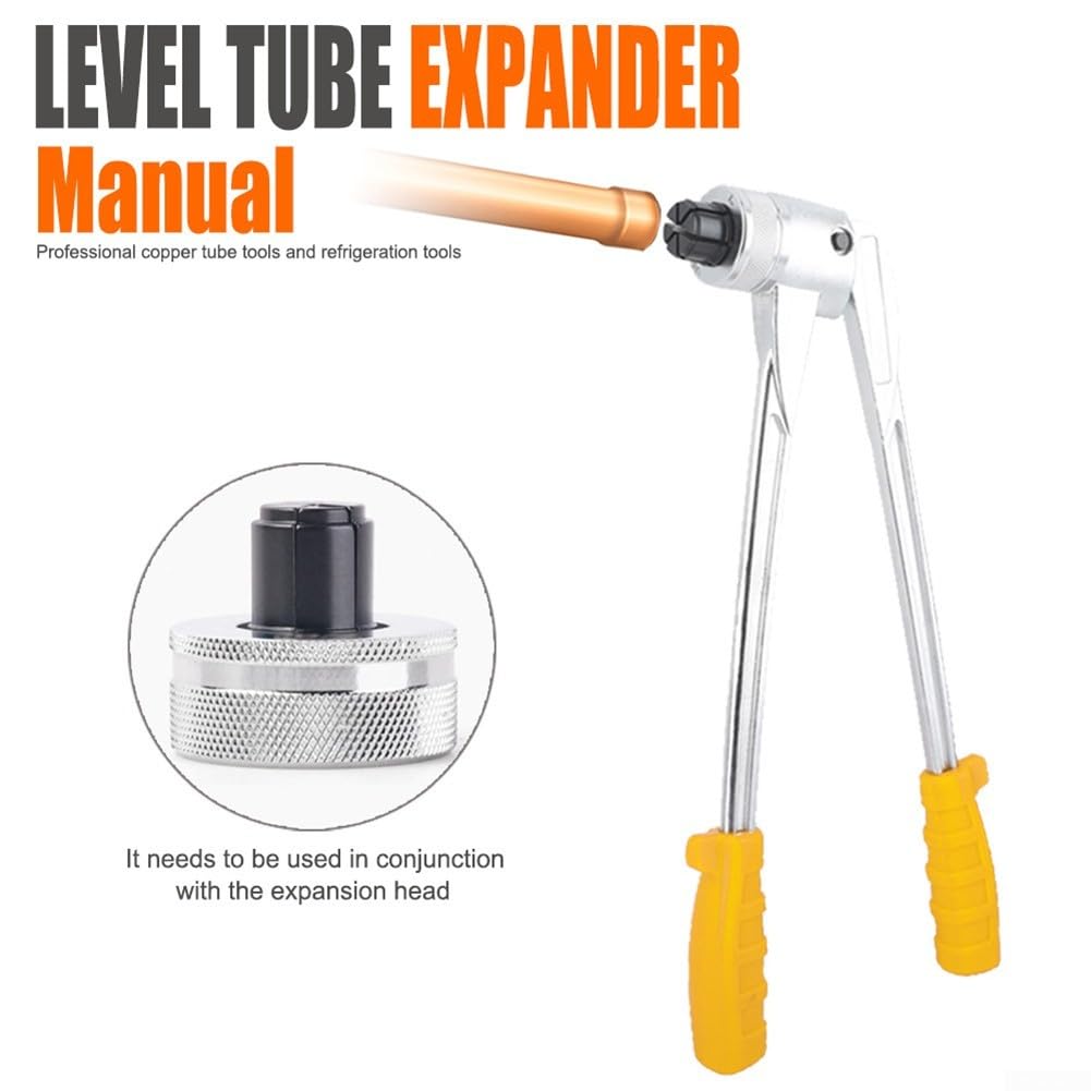 Expansor de tubo de tubo manual de 10-42 mm, expansor de cobre de aire acondicionado de fontanería CT-100, herramienta de expansión de tubo para instalación de tuberías de cobre de refrigeración HVAC