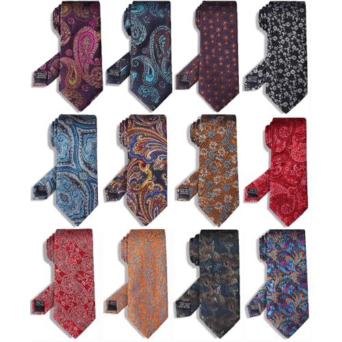 Image of WeiShang Neckties for Men, Classic Formal Tie