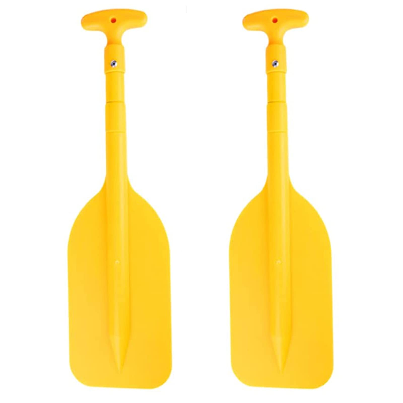 Pagaie de kayak, pagaie télescopique, rame pliable, pagaie de bateau rétractable portable, pagaie de bateau télescopique en plastique, kayak flottant en plein air, sports nautiques, petits accessoires de bateau de sécurité