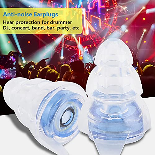 Ear Plugs for Concerts Professional 27dB Noise Reduction Advanced Filter Earplugs Silicone Music Hearing Protection Technology High Fidelity Reusable Waterproof for Musicians Festivals DJs - Image 3