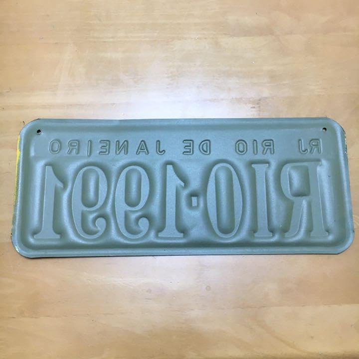 Amazon.co.jp: 海外 ブラジル ナンバープレート インテリア 雑貨