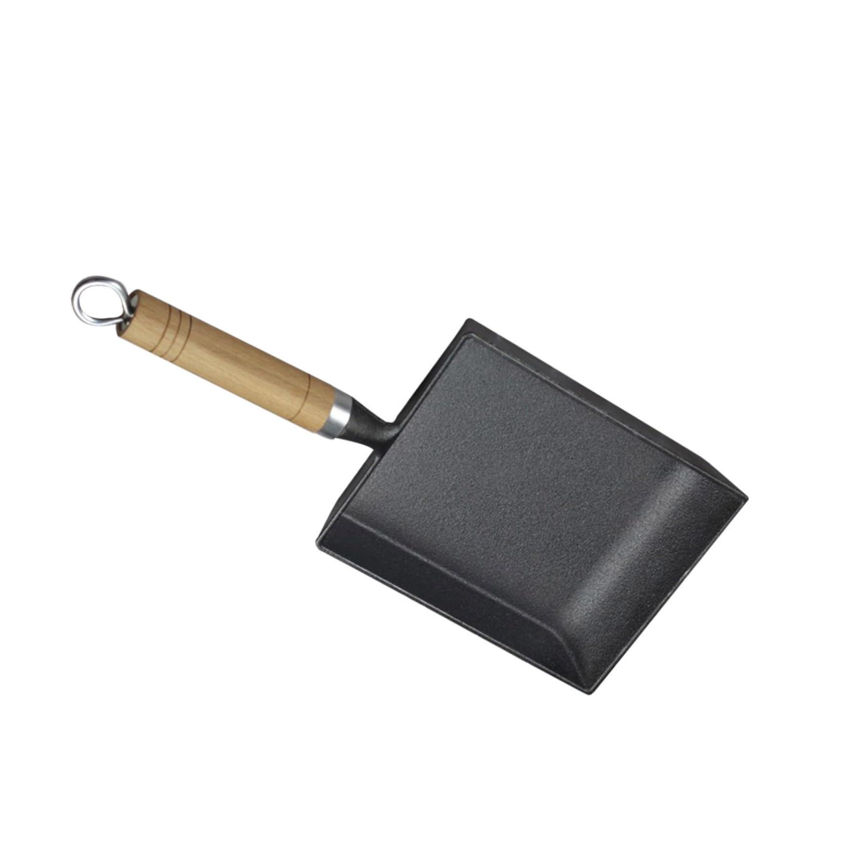 Poêle en fonte naturelle de 24 cm idéale pour le camping et la maison