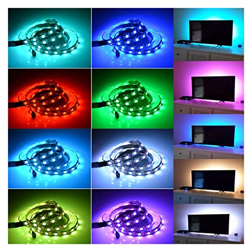 Bande LED 20m RVB connectée USB pour éliminer la fatigue visuelle devant l'écran - 4