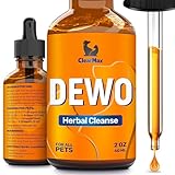 Dewo for Cats – Dewo Herbal Cleanse for Dogs and Cats with Оregano and Pumpkin Seed Extracts – Dog Natural Broad Spectrum Cleanser for Digestion Care and Support – 2 oz