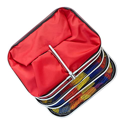 BESPORTBLE Cesta De Pesca Protector De Pescado Abordar Vara Auto Plataforma Manos Branquia Pequeña Red De Acuario Titulares Red De Mantenimiento De Peces Largo Trampa Bote Neto Nylon