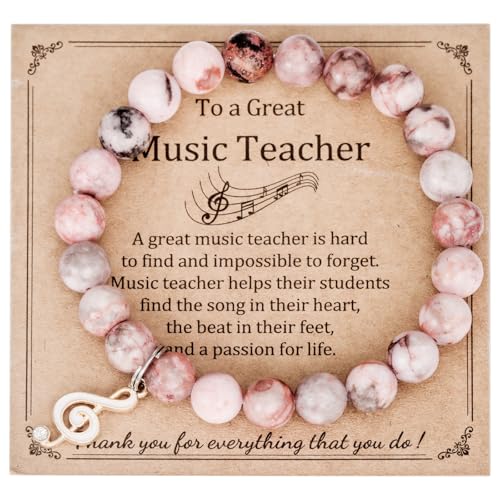 Kivosliviz Music Teacher Bracelet Women Gifts Piano Violin Teachers Appreciation Jewelry...