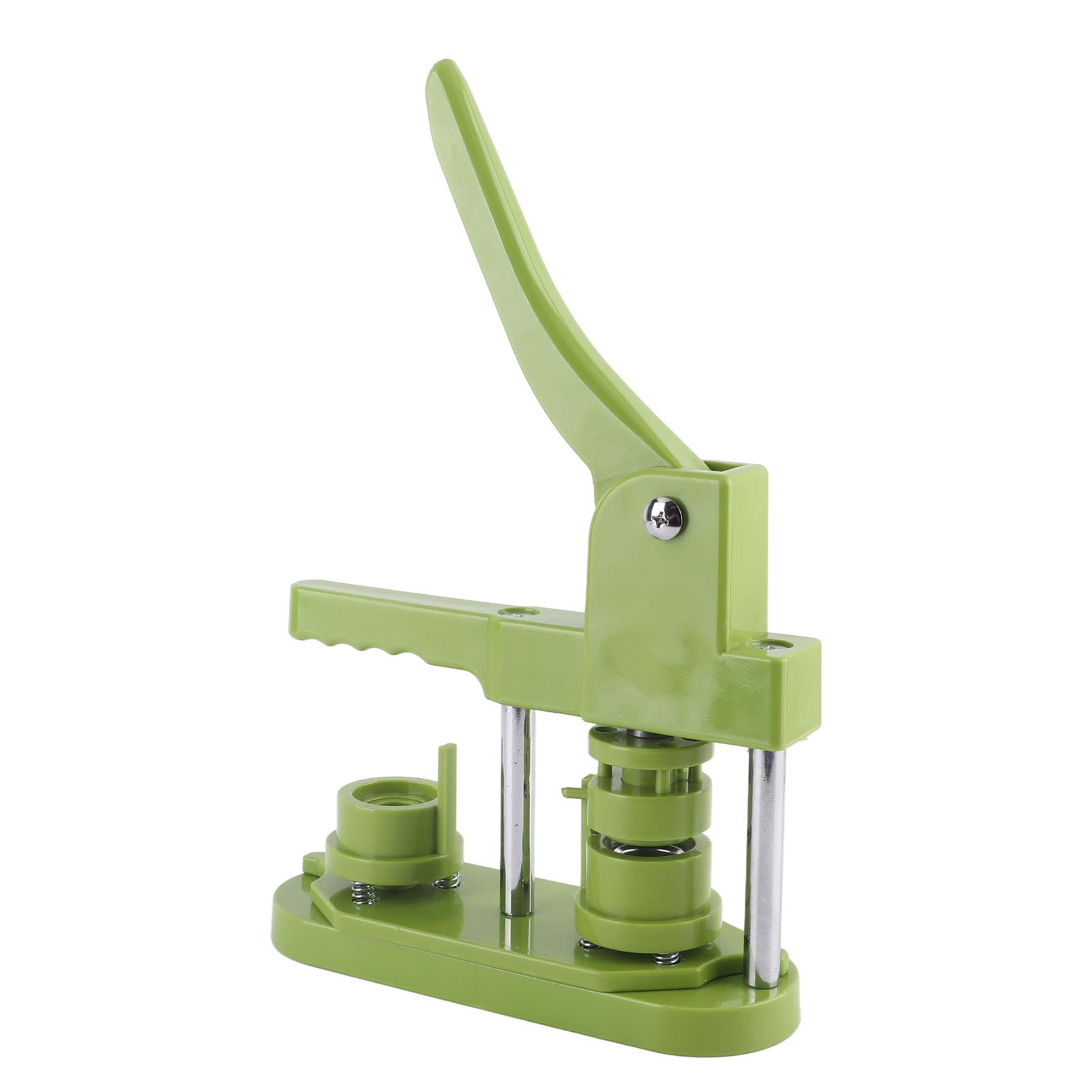 SEAFRONT Button-Maker-Maschinen-Set, ABS-Knopfpress-Set mit 200-teiligem Zubehör, Papierschneider und Panda-Musterbuch, Individuelle Anstecknadeln und Schlüsselanhänger-Maker für Anfänger bei (25mm)