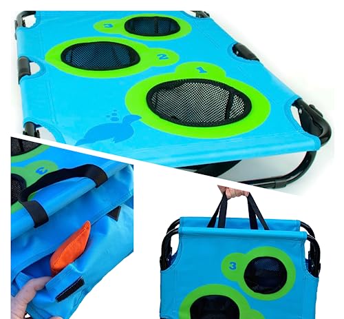 Seaturtle Sports Ultra Portable Cornhole Single Board Bean Bag Toss Game