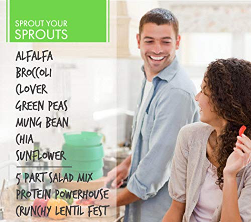 image for Handy Pantry Complete Sprouts Growing Kit | Sprouting Kit with 3 Stack