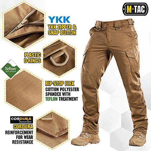 Image of M-Tac Aggressor Flex - Tactical Pants - Men Cotton with Cargo Pockets