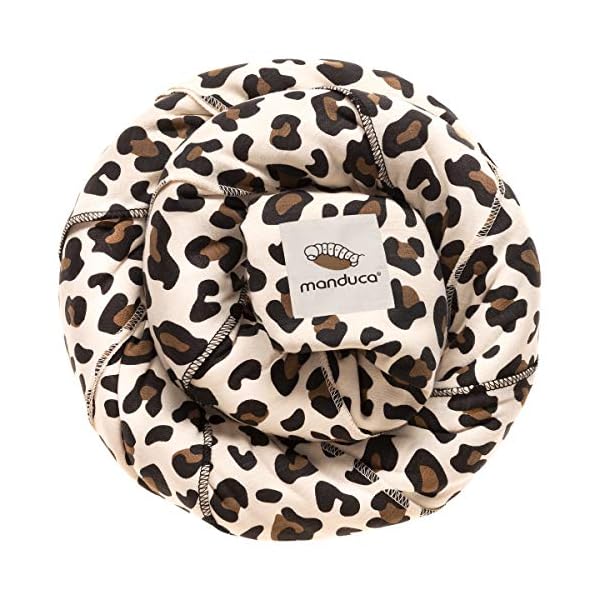 manduca Sling Tragetuch < Elastisches Babytragetuch aus Bio-Baumwolle mit GOTS Zertifikat, ohne Elastan, für Babys & Neugeborene ab Geburt (5,10m x 60cm)