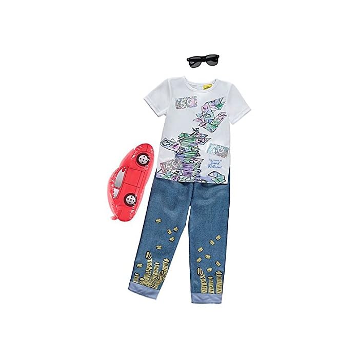 Buy David Walliams Billionaire Boy Kids Fancy Dress Costume Outfit (56 Years) Online at