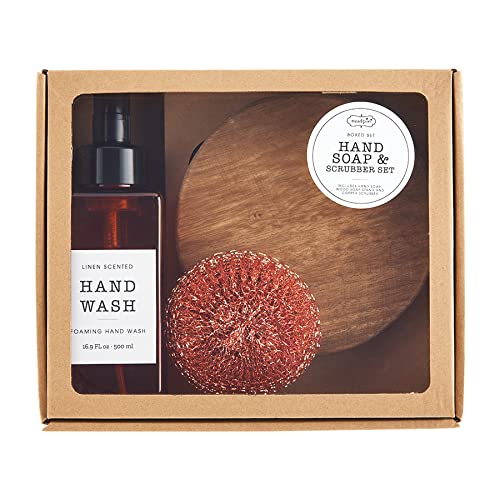 Soap 16 oz de Mud Pie | Set haut de gamme avec stand circulaire - 3