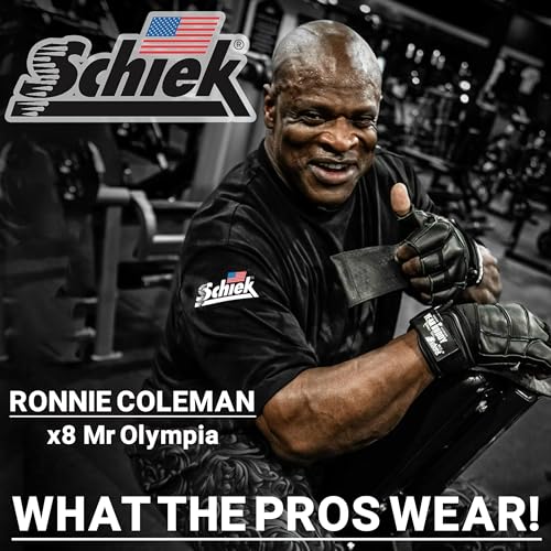 Image of Schiek Sports Ronnie Coleman Signature Platinum Grips - 1907RC