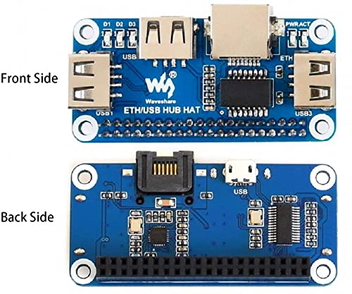 Waveshare ETH/USB HUB HAT BOARD Ethernet/Usb Hub Hat Expansion Board thumb #2